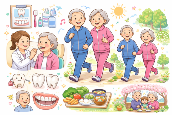 【第1回】健康寿命を延ばすには？歯科医院ができること